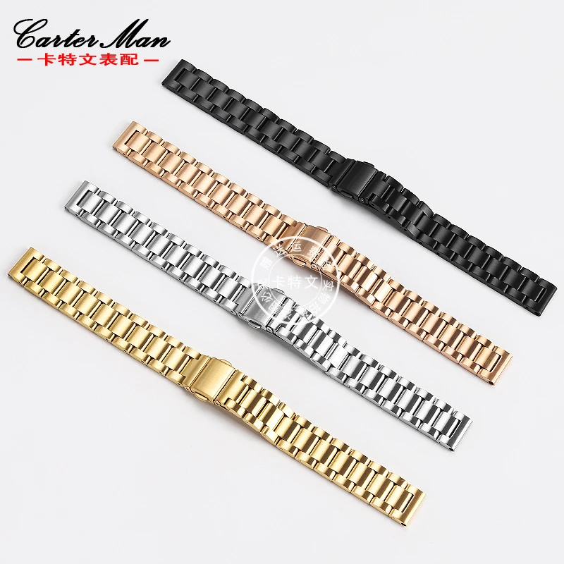 Ремешок из нержавеющей стали с плоским мундштуком для Garmin Lily 2 ремешок часовой