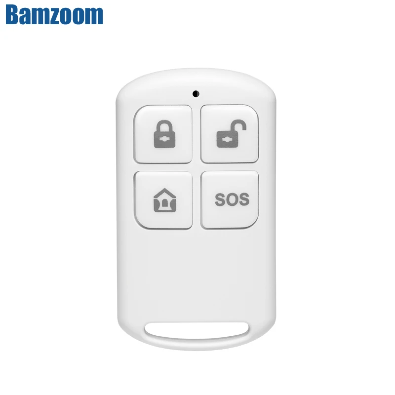 Беспроводной пульт дистанционного управления на 433 МГц с металлическим брелоком для нашей системы охранной сигнализации Wifi GSM W2B W3B W4B PG103 106 107 в доме.