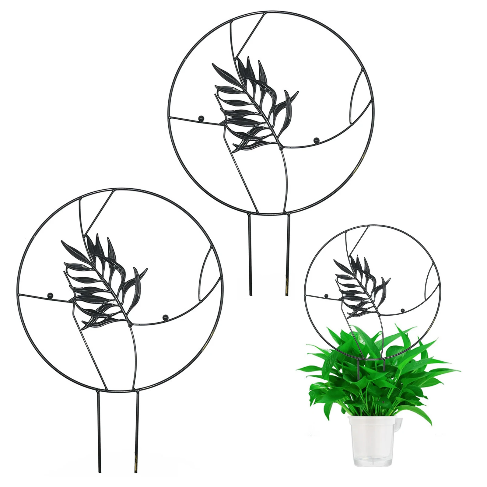 

Железная стойка для поддержки садовых растений, стойка для подъема садовых растений, стойка для выращивания винограда, цветов из ротанга, с...