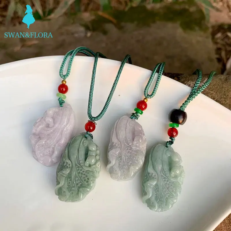 

Burma Jade Pendant Necklace Myanmar Jade Pendant Gift Wholesale