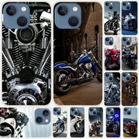 silicone soft coque shell case for apple iphone 13 12 11 pro x xs max xr 6 6s 7 8 plus mini se 2020 coolest motorcycles