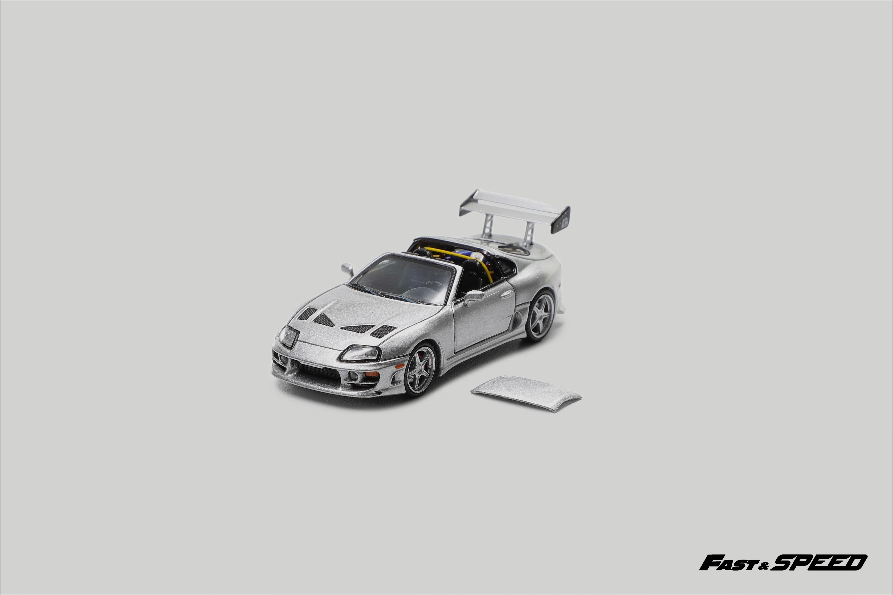 Фото Машинка-модель Fast Speed FS 1:64 Supra Targa A80 Bomex, литая под давлением №3