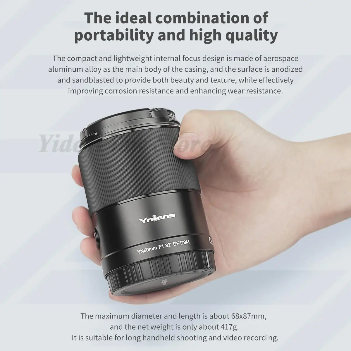 YONGNUO YN50mm F1.8Z DF DSM объектив с автофокусом