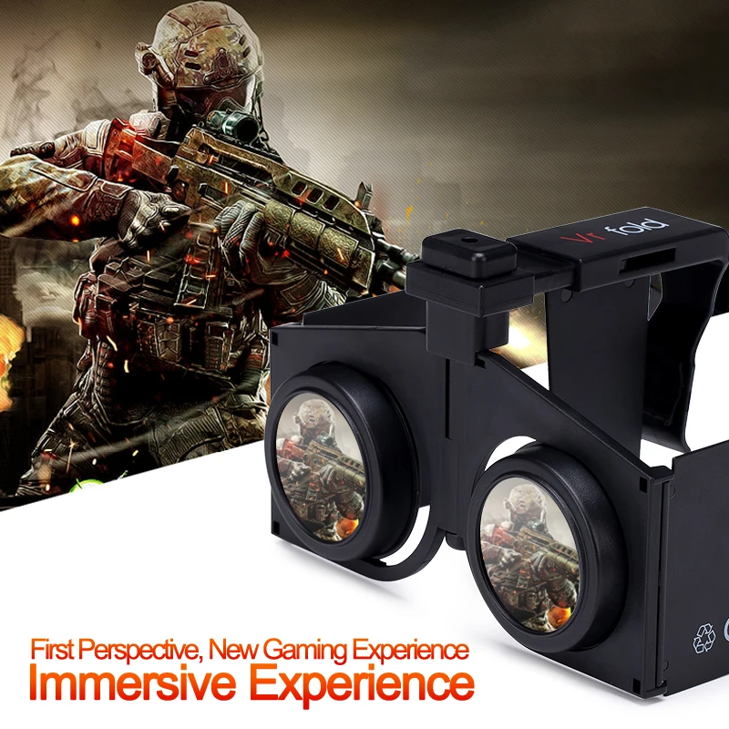 Складная VR-гарнитура шлем умные очки виртуальной реальности 3D фильмы для