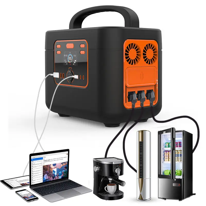 

Outdoor Complete 300W Solar Generator 500W Portable Energy Power Kit Off Grid Solar Panel System With Battery