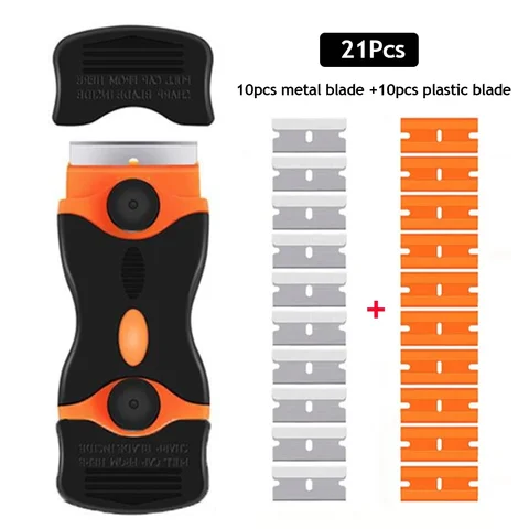 Sıyırıcı Blade Aracı Otomatik Film Çıkartma Tutkal Buz Teşvik Edin Pencere Boşluğu Cam Seramik Mutfak Ev Araba Temizleyici Squeegee Bıçak