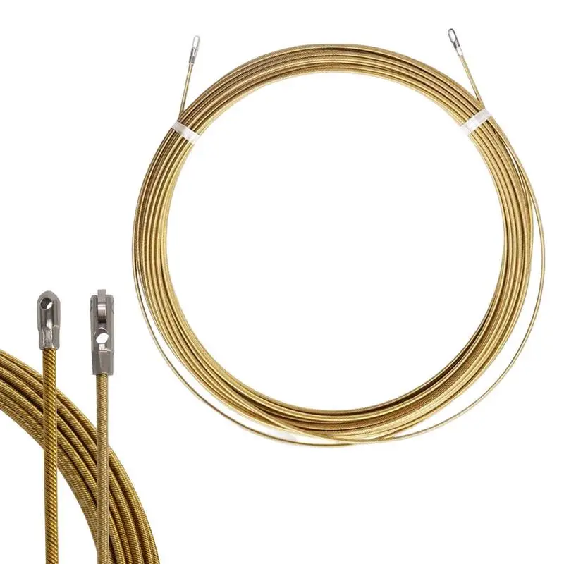 

Electrician Threading Tool Wire Guider Threading Device Non Conductive Flexible High Strength Steel Wire Threader Anti Rust