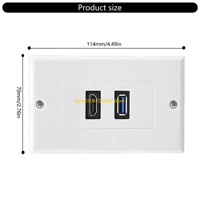 Многоцелевые настенные панели USB3.0 K0EA для различного использования в конференц-залах или индивидуальных рабочих в офисе (art.: 3920d80e1bf62) - 3920d80e1bf62