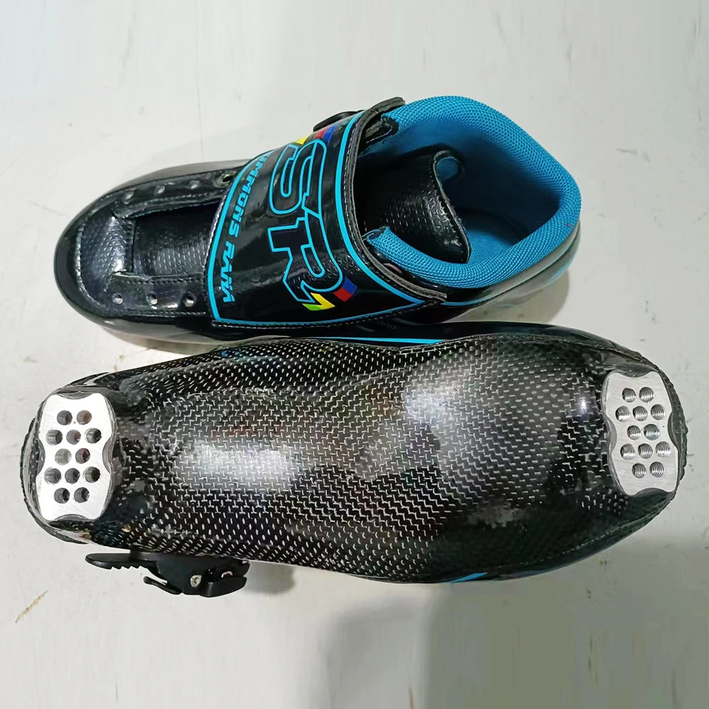 Профессиональные скоростные роликовые коньки SR Rush Flyke Frame ботинки из углеродного