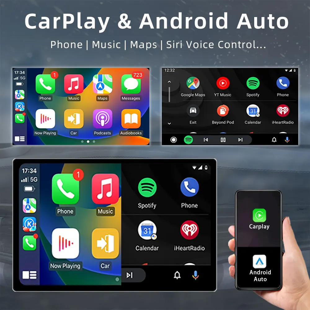 Автомагнитола 2K на Android мультимедийный видеоплеер 11 5 дюйма 2DIN 4G GPS Carplay для Subaru