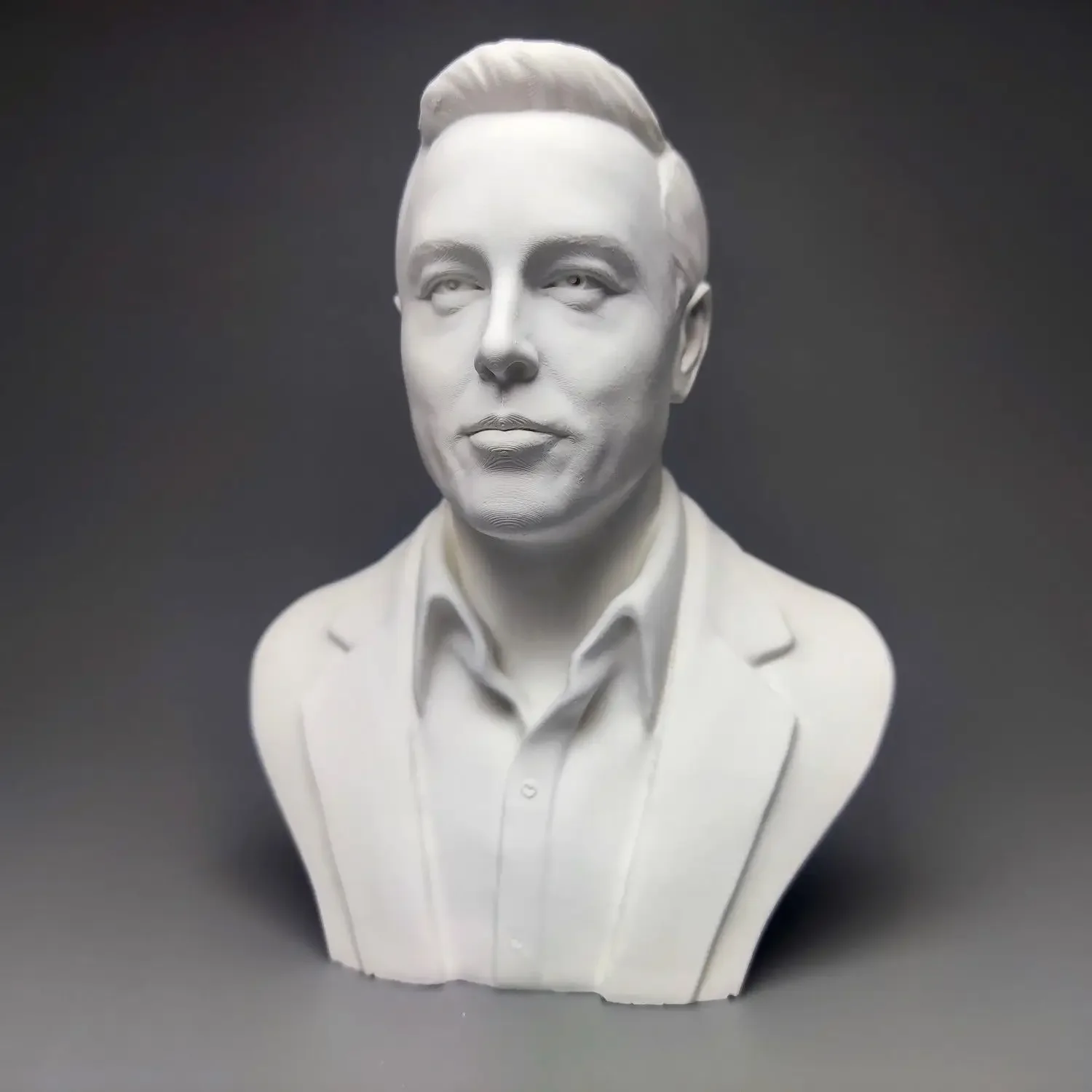 Технология Madman Musk Bust Гипсовая статуя Фигурка мускуса Скульптура Комнаты Офисные