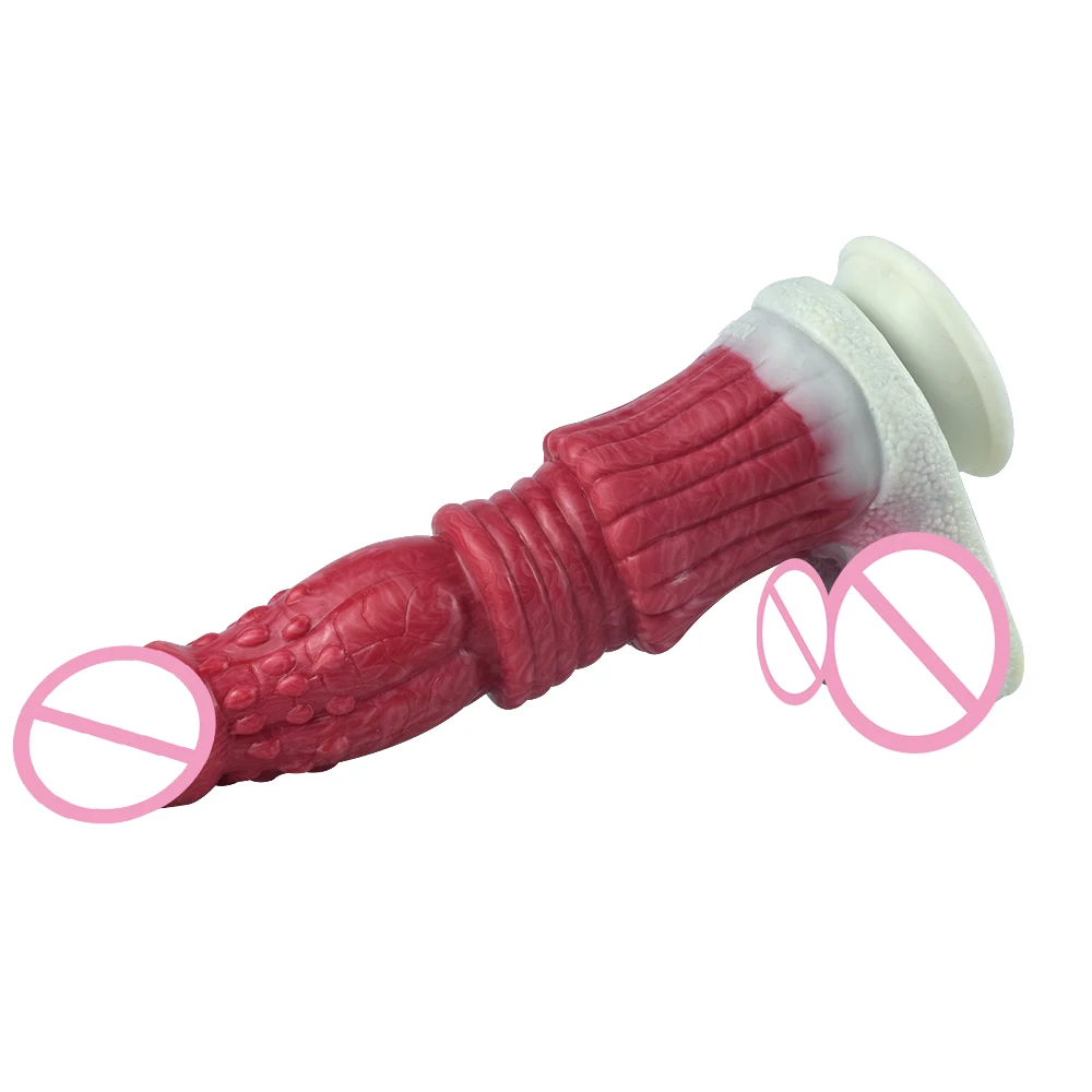 NNSX волк фаллоимитатор с присоской настоящая головка для пениса большие яички