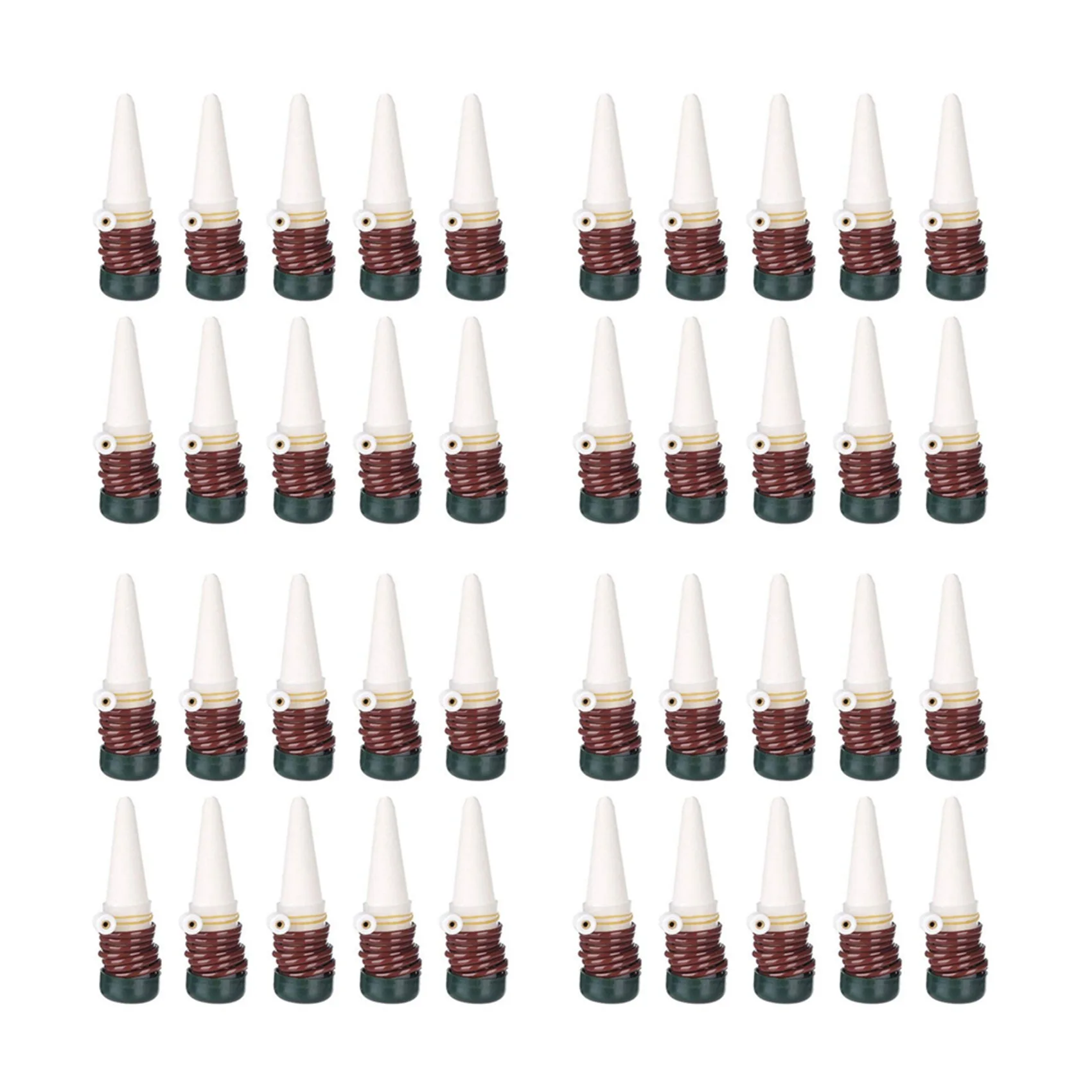 

Watering Stakes 40 Pack Indoor Automatic Drip Watering System Irrigation Equipment Tool for Plant Waterer Ceramic Probes