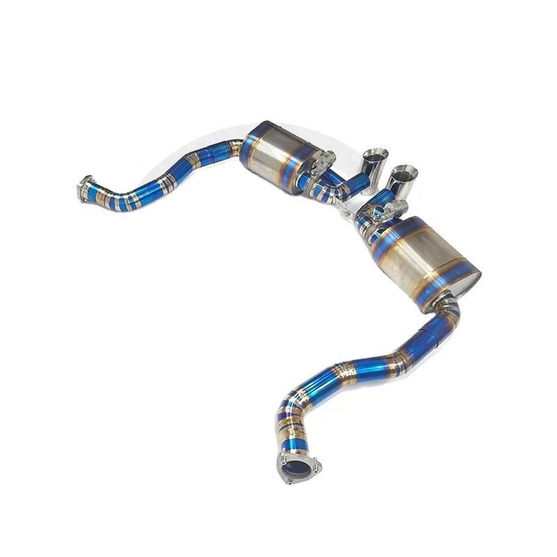 Выхлопная труба из титана с клапаном для Boxster Cayman 981 987 2013-2015 глушитель