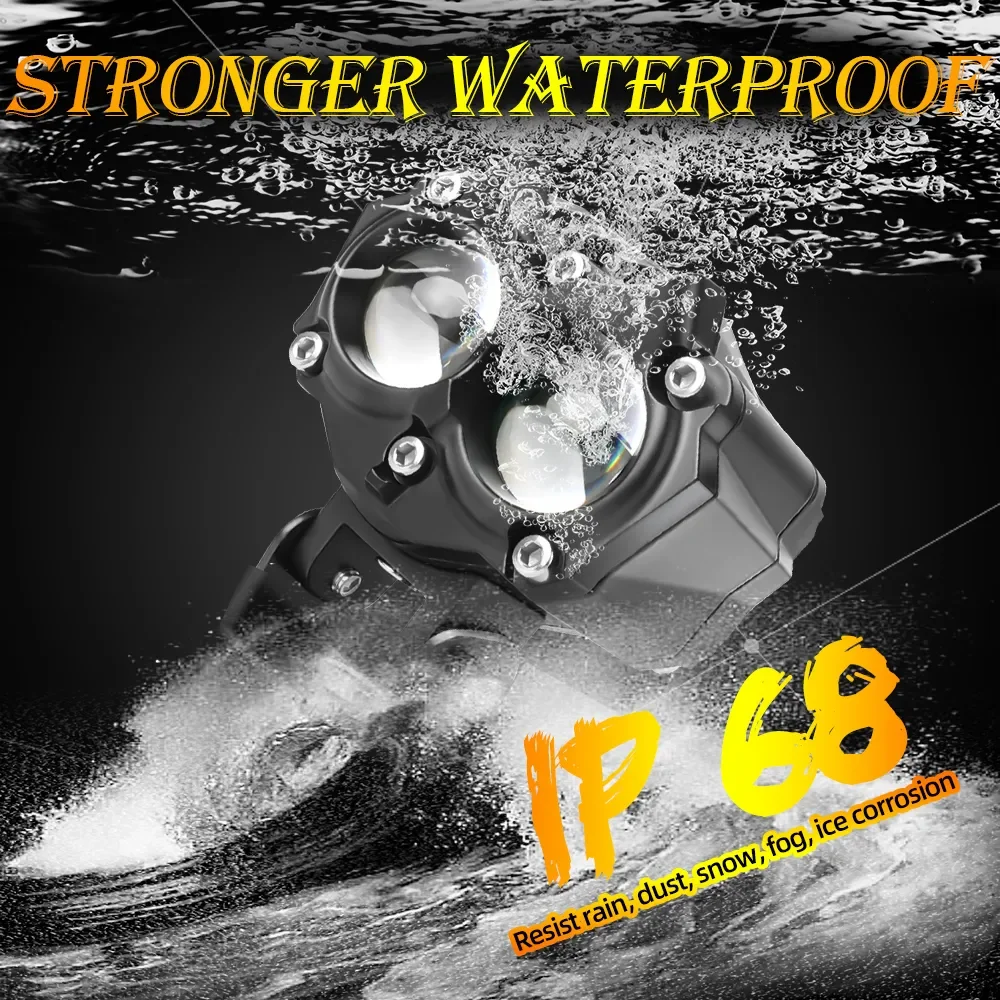 Прожектор для мотоцикла автомобильный светодиодный рабочий свет