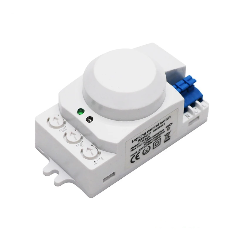 

AC 220V 5.8GHz Microwave Radar Sensor Switch Human Body Motion Induction Sensor For LED Light Motion Sensors Switches