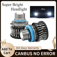 2pcs car led laser headlight bulbs projector lens light driving fog lamp h11 h7 9005 9006 9012 hb3 hb4 for nissan toyota hyundai
