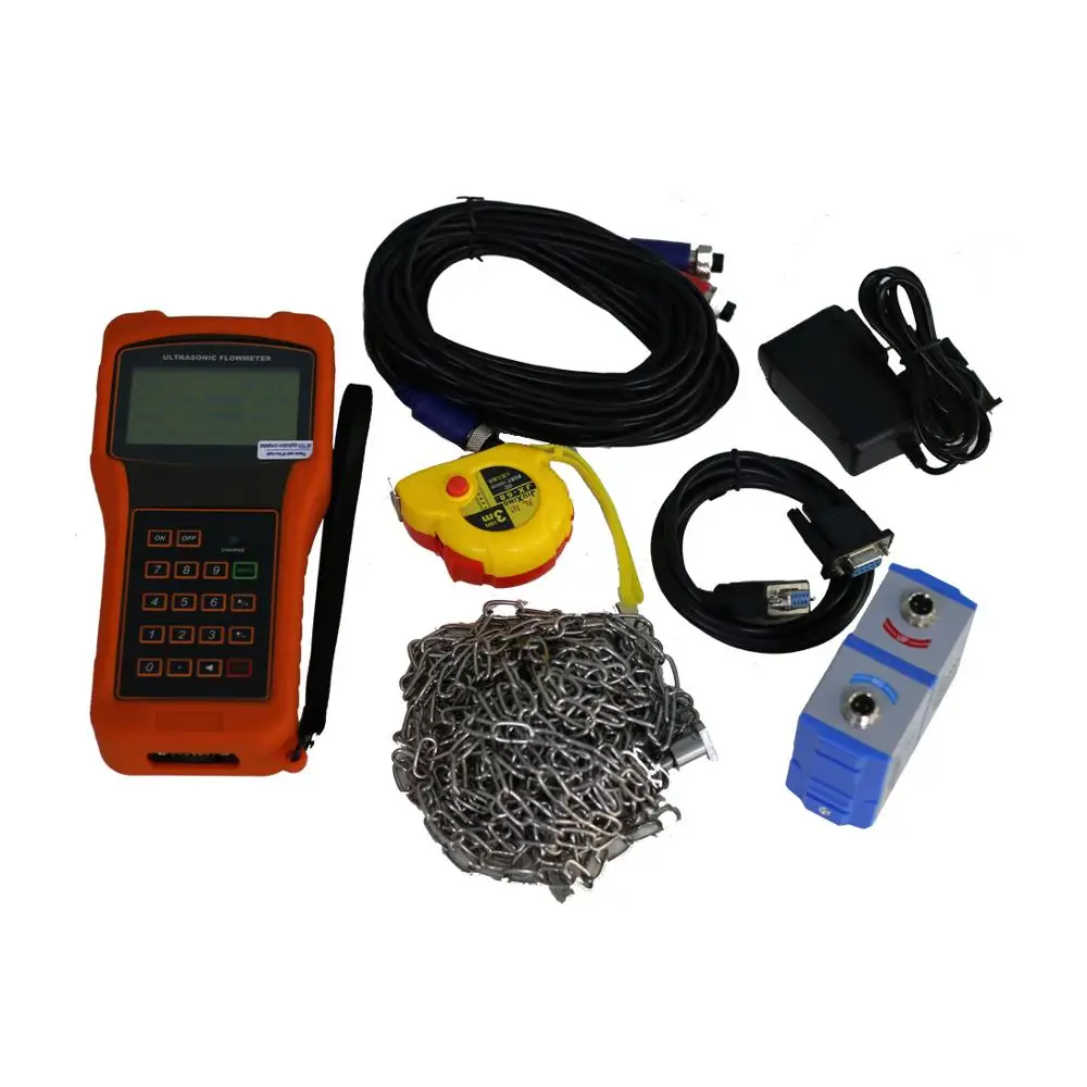

DTI-200H TDS-200/2000H No Pressure Drop Handheld/portable Bearing Pulse-output Ultrasonic Flow Meter DLTEREN