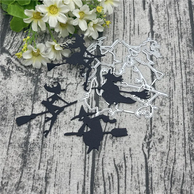 Металлические Вырубные штампы в виде черепа на Хэллоуин для рукоделия