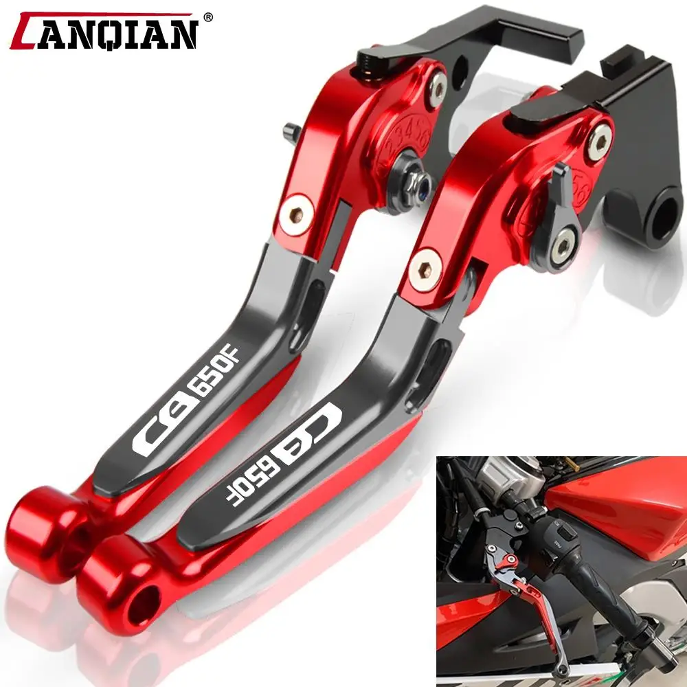 

For HONDA CB650F 2014 2015 2016 Motorcycle Adjustable Brake Clutch Lever Handle Brakes Handlebars Accessories CB 650F Handbrake