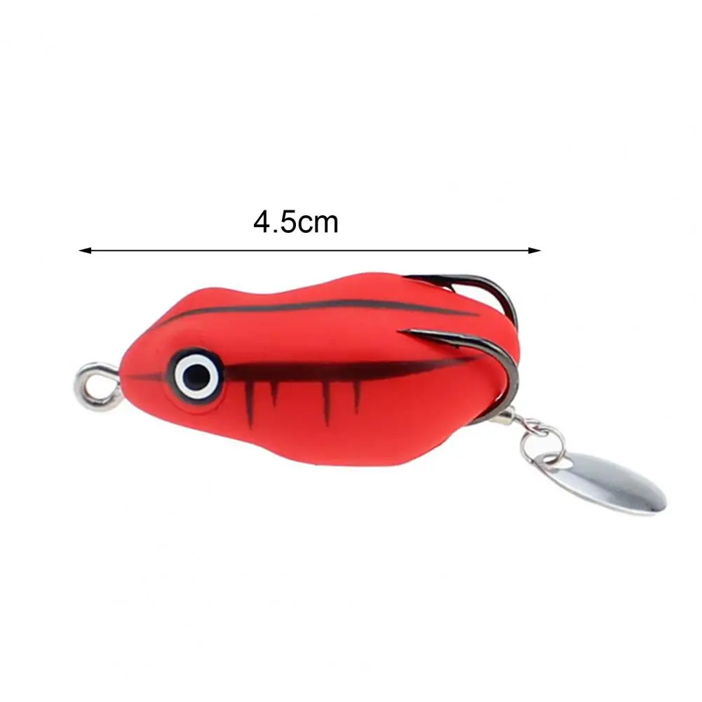 4 5 см/8 г резиновая приманка для лягушки мягкая острый крючок имитация укуса