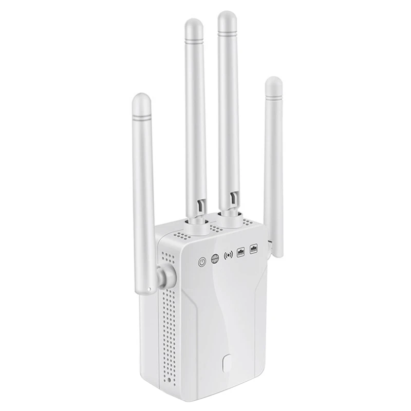 

Wifi Router Wireless Repeater 300M Signal Booster Extender 4 Antenna Router Signal Amplifier For Office Home