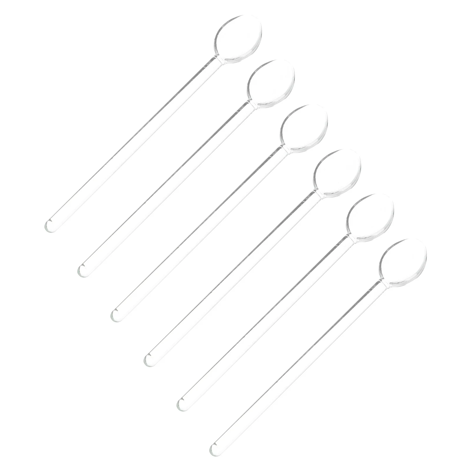 

Spoon Spoons Coffee Stirring Mixing Tea Ice Stirrers Stirrer Espresso Cocktail Stick Cream Scoop Dessert Stir Sugar Rod Bar