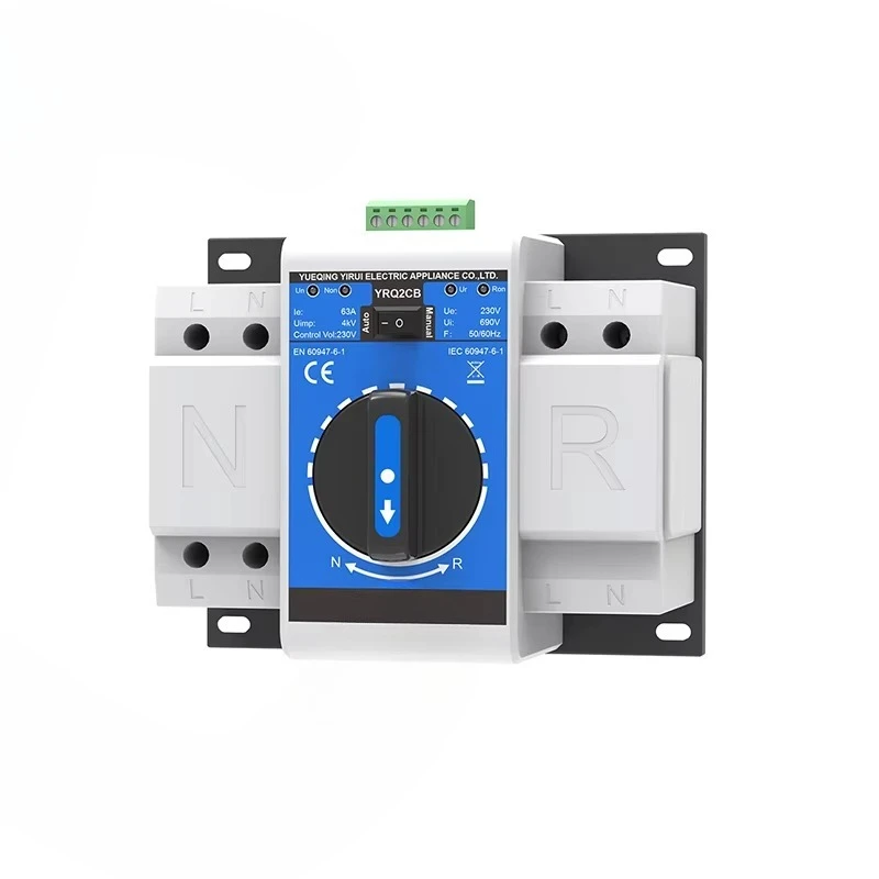 

Автоматический переключатель YRO YRQ2CB-63 32А 63А 2P