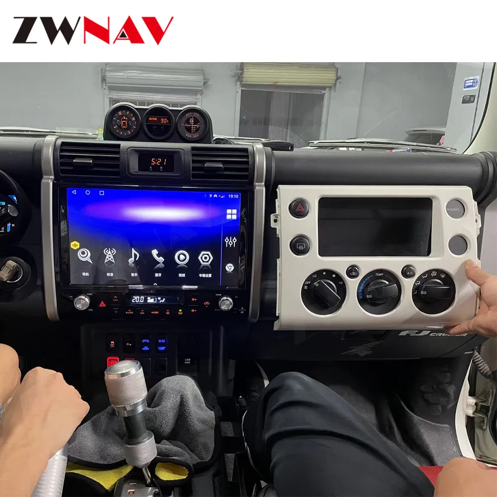 128G Android 10 GPS-навигатор для Toyota FJ Cruiser 2007 2008 2009 2010 2011 2012 2013 2014 2016 2017 2018 стерео