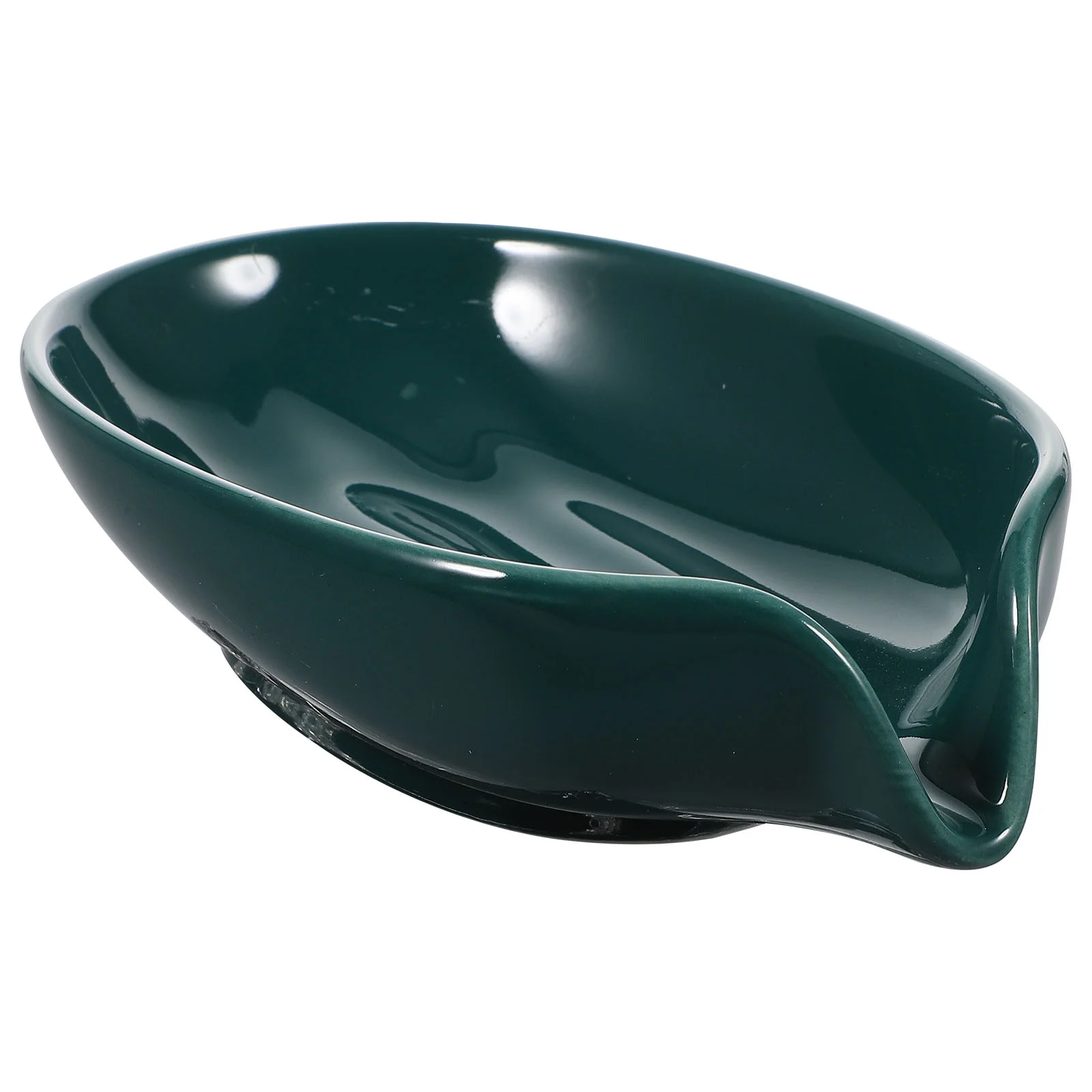 

Soap Drainer Dish Sink Sponge Holders Bar Soap Holder Sink Drain Rack Ceramic Soap Dish Leaf Shape Draining Soap Dishes