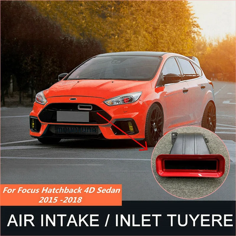 Фото 1 шт./лот Ford Focus воздухозаборник Tuyere впускной сигнал RS ST хэтчбек 4D седан 5D MK3 MK3.5 модификация автомобиля 2012-2018 №1