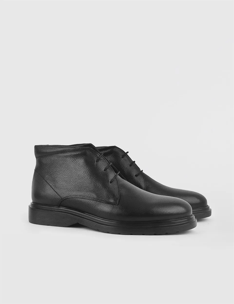 

ILVi-Genuine Leather Handmade Arline Black Floater Leather Men's Boot Men Shoes 2021 Fall/Winter