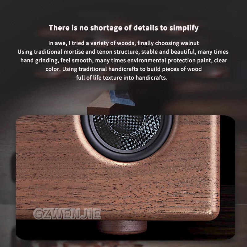 Фото 210 Вт 5,0 Hi-Fi динамик Саундбар Книжная полка Bluetooth-динамик Домашний кинотеатр Деревянные музыкальные колонки для ТВ ПК Сабвуфер Бас-эффект США №3