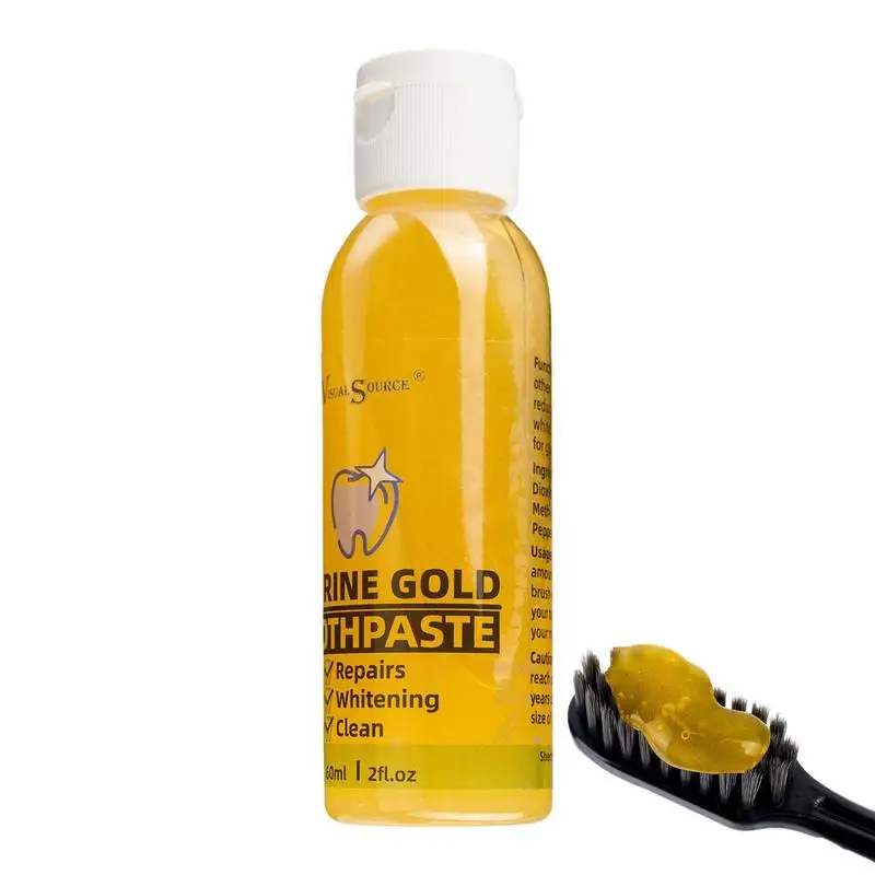 

Color Correct Toothpaste Tooth Stain Removal Teeth Whitener Brightening Portable Tube Toothpaste For Refreshed Breath No More