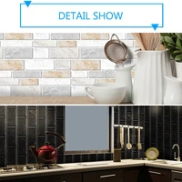 27pcs retro tile sticker modern wall sticker waterproof self adhesive wallpaper living room kitchen bathroom home decor