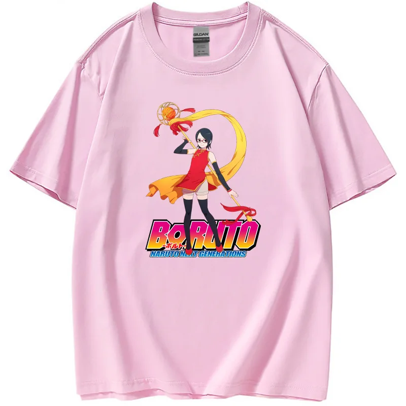 

Naruto Round Neck Casual Loose Women's Short Sleeve T-Shirt Kawaii Clothes Graphic Tee Tops Women 2022 Y2k Top