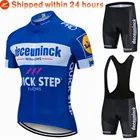 2022 быстрый шаг Deceuninck Летний Велоспорт Джерси комплект Ropa Ciclismo Майо дышащая гоночная Спортивная велосипедная одежда