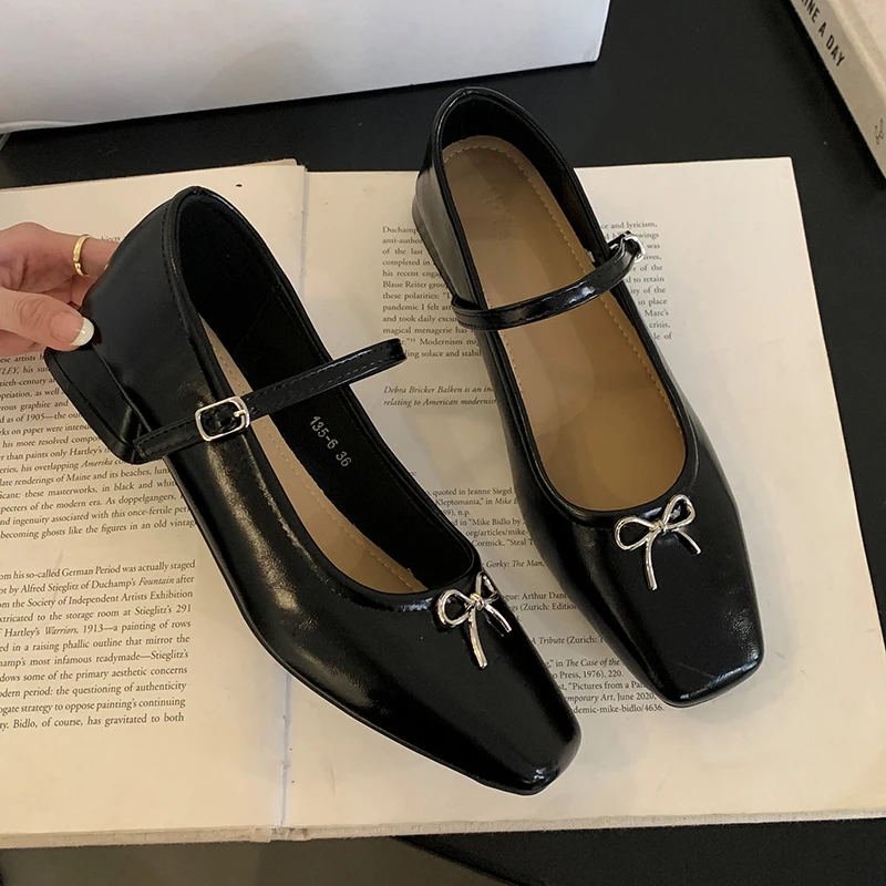 Женские туфли-лодочки с пряжкой ZOOKERLIN Туфли Мэри Джейн в стиле ретро мягкие