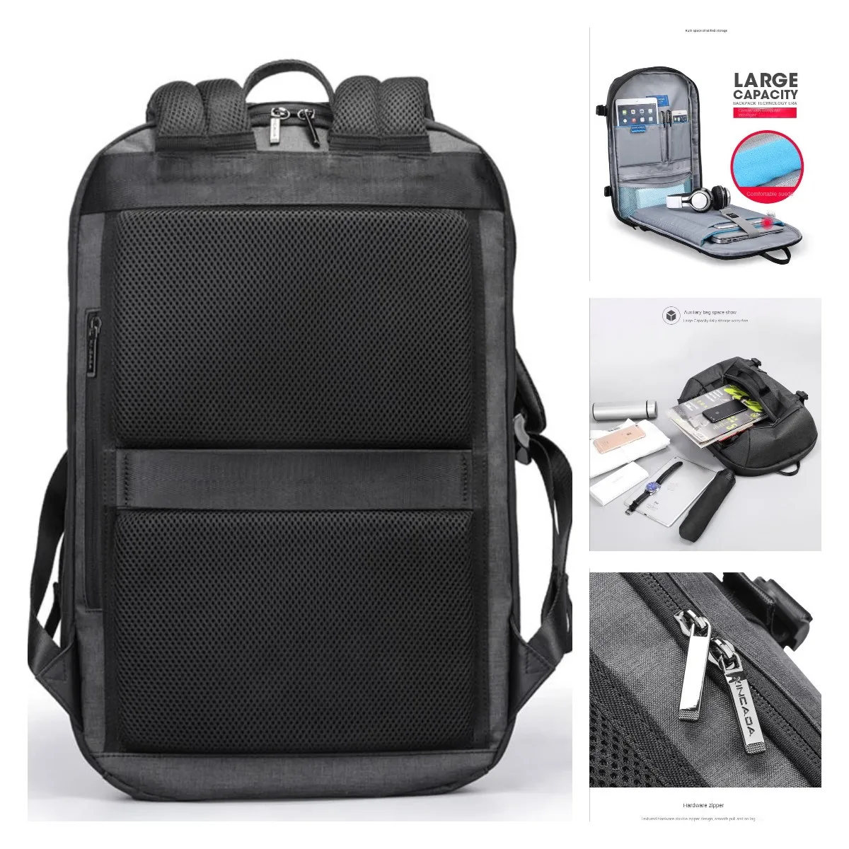 Waterproof Men's Travel Backpack Large-capacity Computer Bag Fashion Student Schoolbag Sport Notebook Pack for Male Female Women