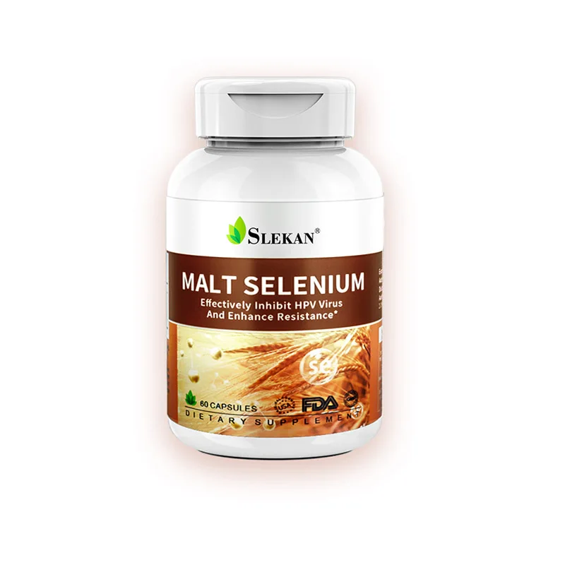 60 Malt Selenium Tablets, Selenium-enriched, Non-yeast, Vitamin E tablets, Selenium, Selenium, and Selenium Immunity