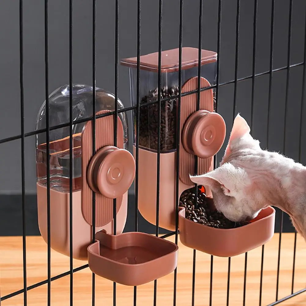 

Автоматический дозатор воды для домашних животных, подвесной питатель для кошек и собак, емкость для еды