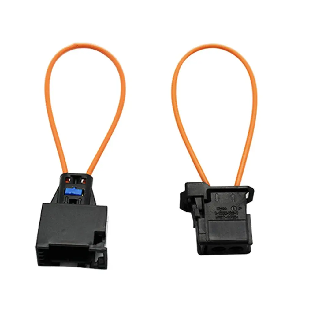 

Автомобильное волоконно-оптическое кольцо, пластиковое кольцо для короткого замыкания, Мужской и Женский комплект адаптеров для BMW, MERCEDES