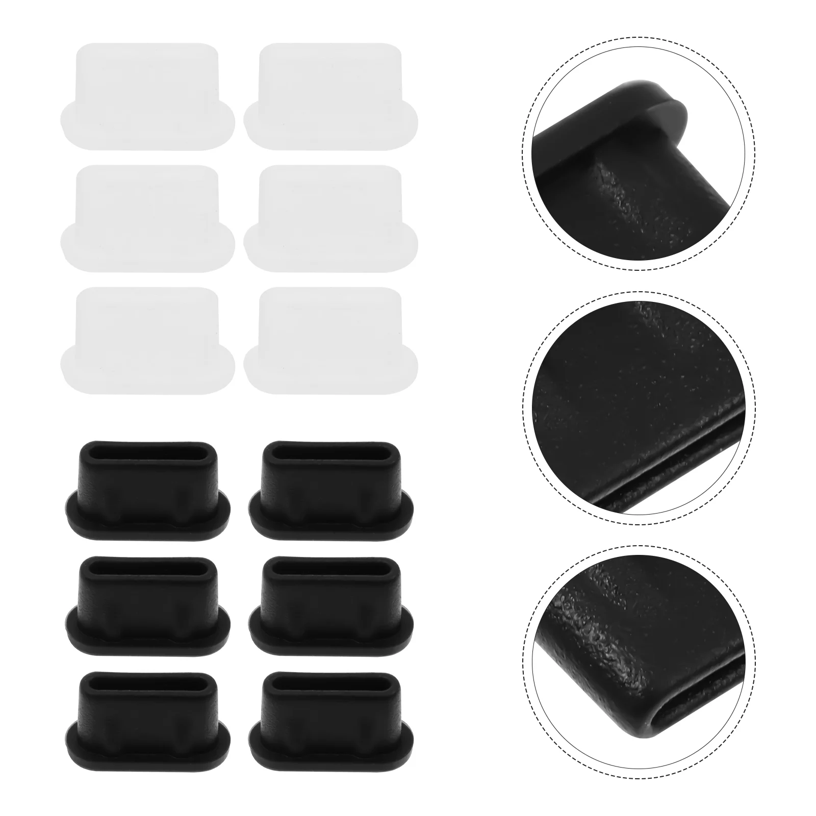 

Type- C Anti- Stopper Silicone Dust Plug Headset Computer Port Stoppers Notebooks covers