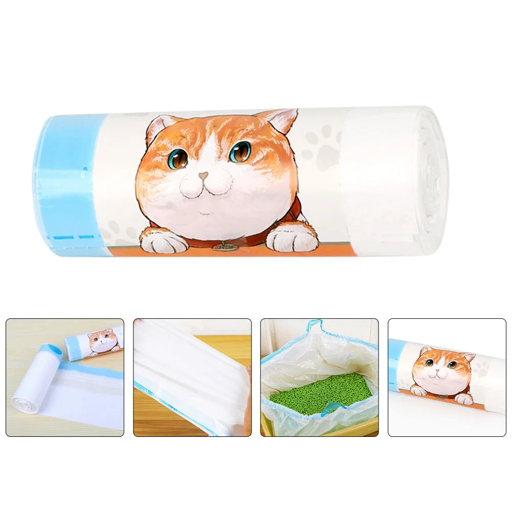 

20 шт., одноразовые подкладки для кошачьего туалета