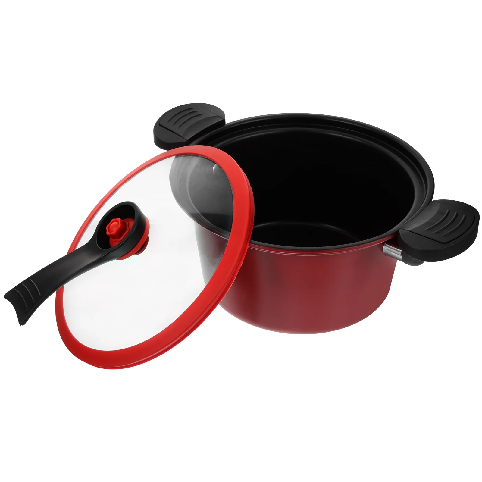 

Multifunction Micro Pressure Cooker Stainless Steel Cookware Nonstick Stockpot Kitchen Gadget