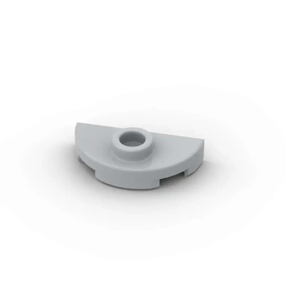 MOC 10 шт. головоломка частицы 1745 круглая 1x2 половина строительных блоков набор