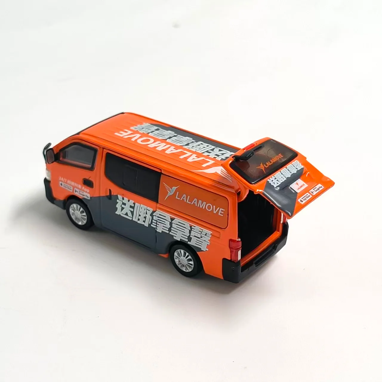 Фото Модель автомобиля Diecast Era NV350 LALAMOVE из сплава, масштаб 1:64 №5
