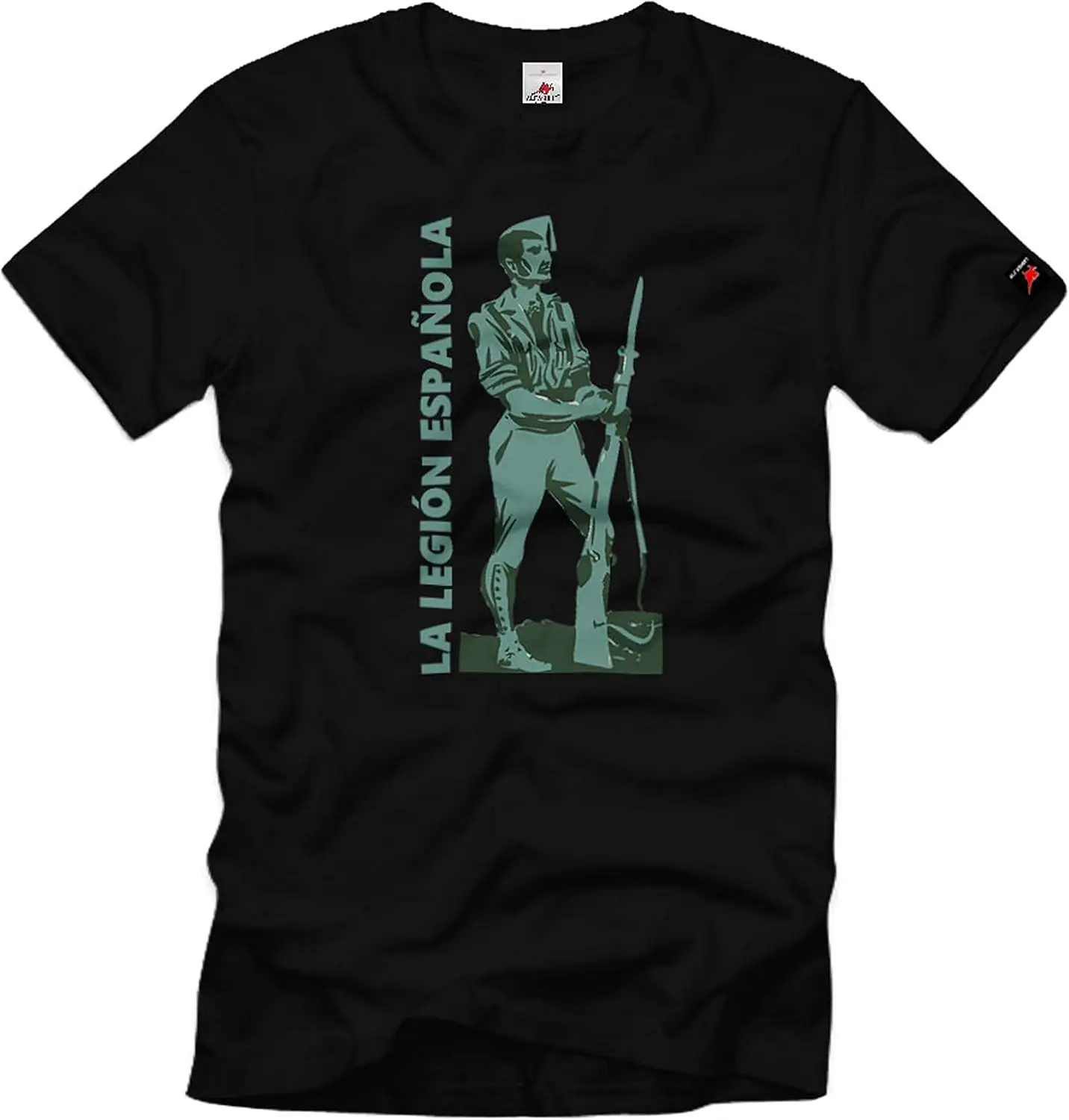 Футболка La Legión Espanola Spanish Legion Legionaries Spain Caballero с коротким рукавом повседневные