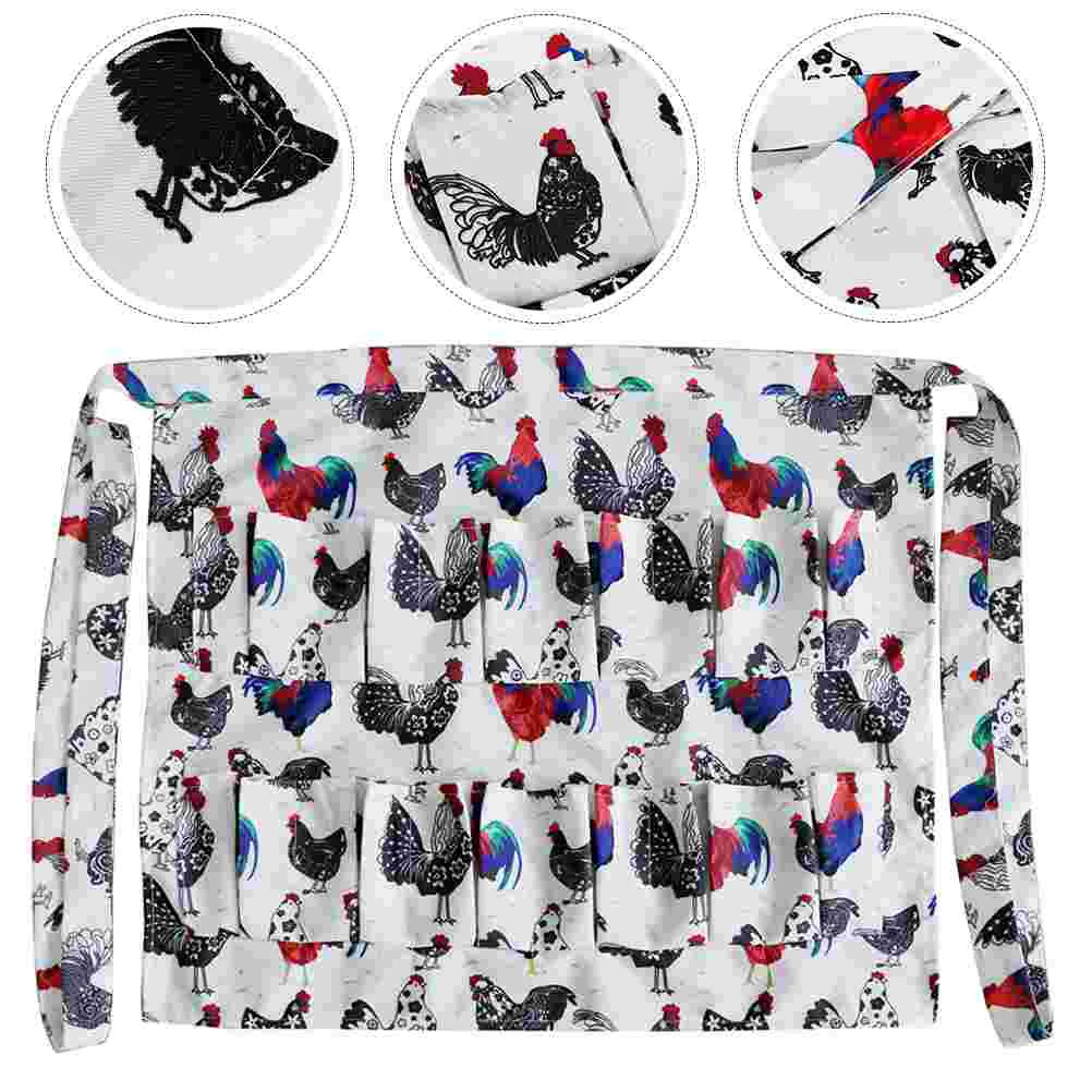 

Egg Apron with Pockets Egg Collecting Apron Eggs Gathering Holding Apron for Farmer