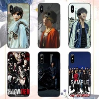 high low japan tv series phone case for xiaomi redmi note 7 8 9 11 i t s 10 a poco f3 x3 pro lite funda shell coque cover